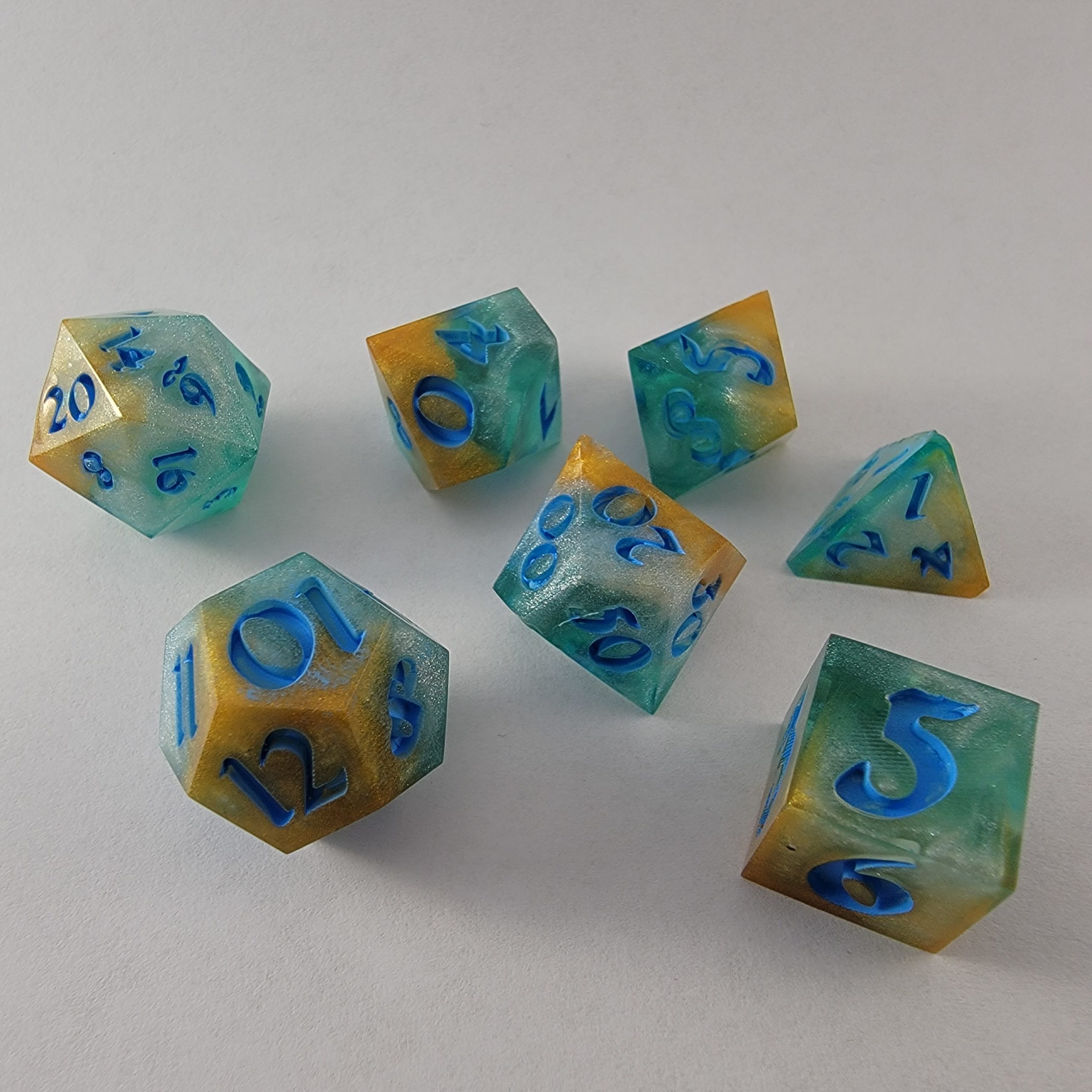 Dunnegeon Dice – Handcrafted Resin D&D Dice